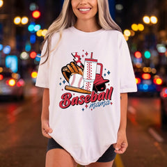 Baseball Mama Essentials Sporty Mom Mama Ready to Press DTF Transfer for Dtf