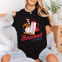 Baseball Mama Essentials Sporty Mom Mama Ready to Press DTF Transfer for Dtf