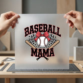 Baseball Mama Sports Fan Mom Vintage Ready to Press DTF Transfer for Dtf
