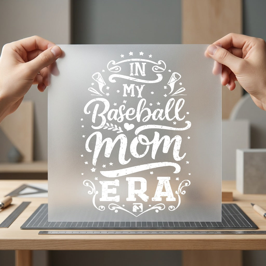 Baseball Mom Era Retro Mom Funny Ready to Press DTF Transfer for Dtf