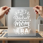 Baseball Mom Era Retro Mom Funny Ready to Press DTF Transfer for Dtf