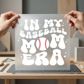 Baseball Mom Era Retro Mom Retro Ready to Press DTF Transfer for Dtf