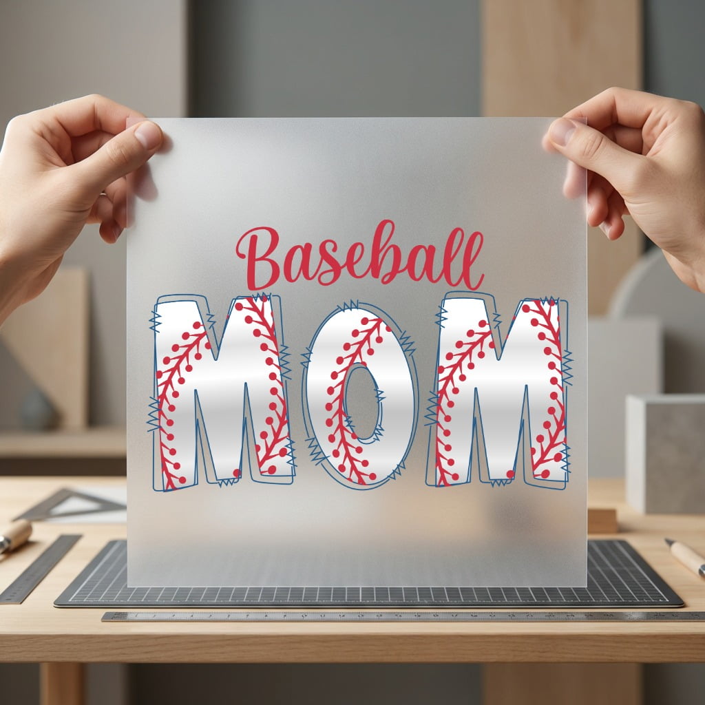 Baseball Mom Sports Fan Mom Vintage Ready to Press DTF Transfer for Dtf