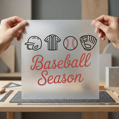 Baseball Season Theme Sports Aesthetic Fitness Ready to Press DTF Transfer for Dtf