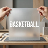 Basketball Distressed Text Grunge Aesthetic Fitness Ready to Press DTF Transfer for Dtf