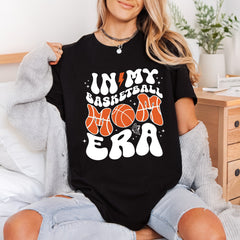 Basketball Mom Era Retro Mom Retro Ready to Press DTF Transfer for Dtf