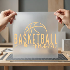 Basketball Mom Sports Fan Mom Fitness Ready to Press DTF Transfer for Dtf