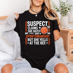 Basketball Mom Sports Fan Mom Funny Ready to Press DTF Transfer for Dtf
