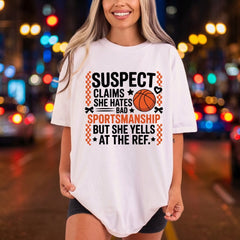 Basketball Mom Sports Fan Mom Funny Ready to Press DTF Transfer for Dtf