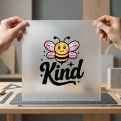 Bee Kind Motivational Diy Teacher Ready to Press DTF Transfer for Dtf
