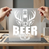 Beer Season Deer Bottle Hunting Ready to Press DTF Transfer for Dtf