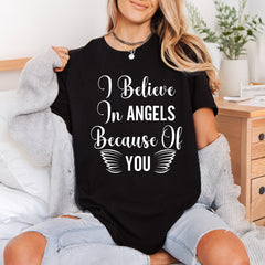 Believe Angels Because You Christian Faith Ready to Press DTF Transfer for Dtf