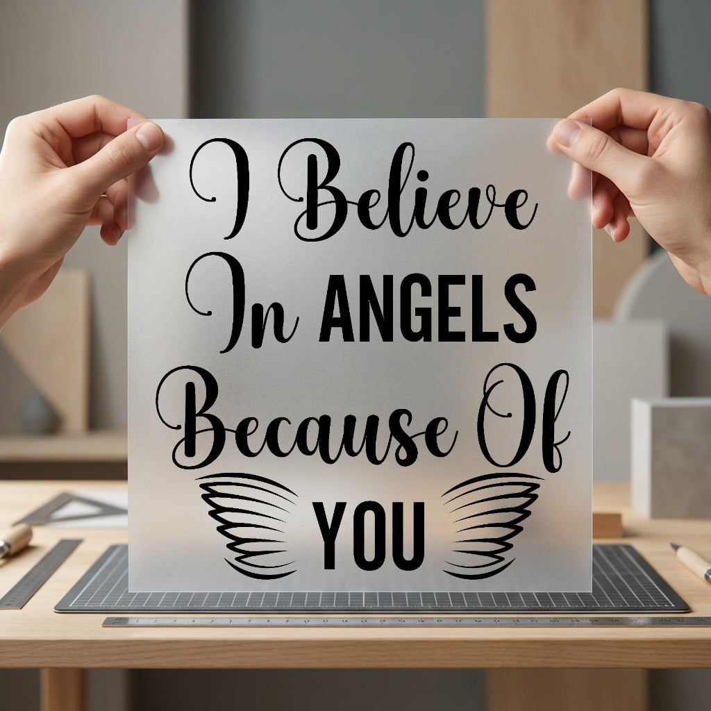 Believe Angels Because You Christian Faith Ready to Press DTF Transfer for Dtf