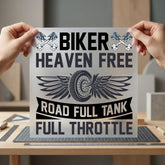Biker Heaven Free Road Motorcycle Collection Cars, Bikes & Motors Collection Ready to Press DTF Transfer for Dtf