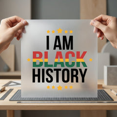 Black History Empowering Diy Positive Vibes Collection Pride Season Collection Ready to Press DTF Transfer for Dtf