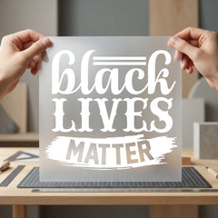 Black Lives Matter Empowering Positive Vibes Collection Empowerment Collection Ready to Press DTF Transfer for Dtf