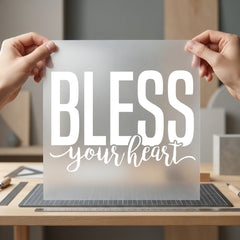 Bless Heart Southern Charm Tourist Humor Collection City & State Identity Collection Ready to Press DTF Transfer for Dtf