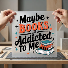 Book Lover Quote Retro Funny Sarcastic Ready to Press DTF Transfer for Dtf