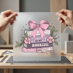 Bookish Era Cozy Reader Aesthetic Ready to Press DTF Transfer for Dtf