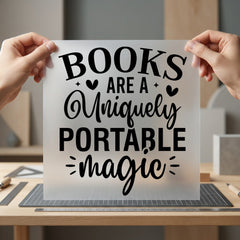 Books Magic Literary Quote Aesthetic Ready to Press DTF Transfer for Dtf