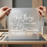 Bookworm Floral Cozy Reader Floral Ready to Press DTF Transfer for Dtf