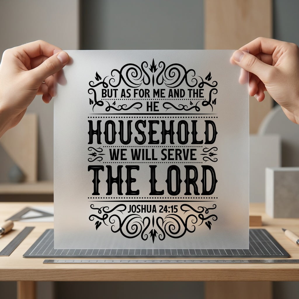 But Household Scripture Diy Christian Faith Ready to Press DTF Transfer for Dtf