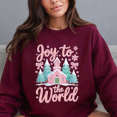 Joy to the World | Winter Church & Evergreen Sweatshirt
