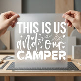 Camper Family Adventure Diy Camping Ready to Press DTF Transfer for Dtf