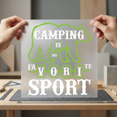 Camping Favorite Sport Bear Camping Ready to Press DTF Transfer for Dtf
