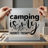Camping Favorite Therapy Nature Camping Ready to Press DTF Transfer for Dtf