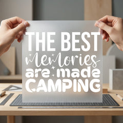 Camping Memories Adventure Diy Camping Ready to Press DTF Transfer for Dtf