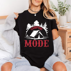 Camping Mode Adventure Diy Vintage Retro Ready to Press DTF Transfer for Dtf