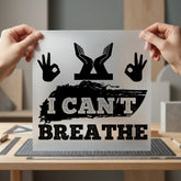 Can Breathe Activism Diy Usa Freedom Ready to Press DTF Transfer for Dtf