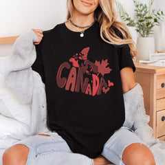 Canada Maple Leaf Retro Vintage Retro Ready to Press DTF Transfer for Dtf