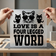 Cat Lover Quote Funny Funny Sarcastic Ready to Press DTF Transfer for Dtf