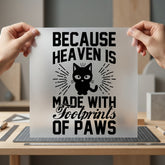 Cat Lover Quote Pet Mom Dad Ready to Press DTF Transfer for Dtf