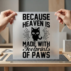 Cat Lover Quote Pet Mom Dad Ready to Press DTF Transfer for Dtf