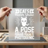 Cat Lover Quote Photogenic Funny Sarcastic Ready to Press DTF Transfer for Dtf