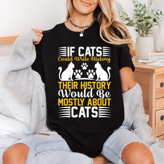 Cats Could Write History Mom Dad Ready to Press DTF Transfer for Dtf