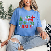 Happy Birthday Jesus | Christmas Faith Tee