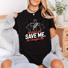 Changed Christian Diy Christian Faith Ready to Press DTF Transfer for Dtf