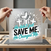 Changed Faith-inspired Diy Christian Faith Ready to Press DTF Transfer for Dtf