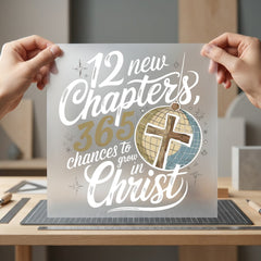 Chapters Christian Diy Christian Faith Ready to Press DTF Transfer for Dtf