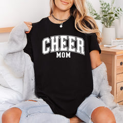 Cheer Mom Arched Text Mom Ready to Press DTF Transfer for Dtf