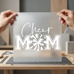 Cheer Mom Pom Team Mom Ready to Press DTF Transfer for Dtf