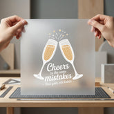 Cheers Mistakes Year Diy Thanksgiving Funny Ready to Press DTF Transfer for Dtf