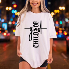 Child God Faith Diy Christian Faith Ready to Press DTF Transfer for Dtf