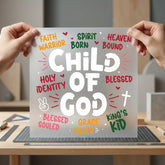 Child God Faith-inspired Diy Christian Faith Ready to Press DTF Transfer for Dtf