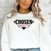 Chosen 1 Peter 2:9 | Bold Identity Statement Sweatshirt - Luckets.com
