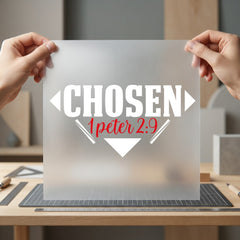 Chosen Peter Faith-based Diy Christian Faith Ready to Press DTF Transfer for Dtf